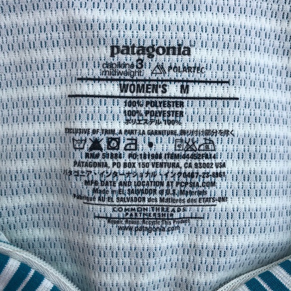 Patagonia | Capilene Midweight Zip-Neck Versatile Baselayer Outdoors Athletic - Picture 5 of 12